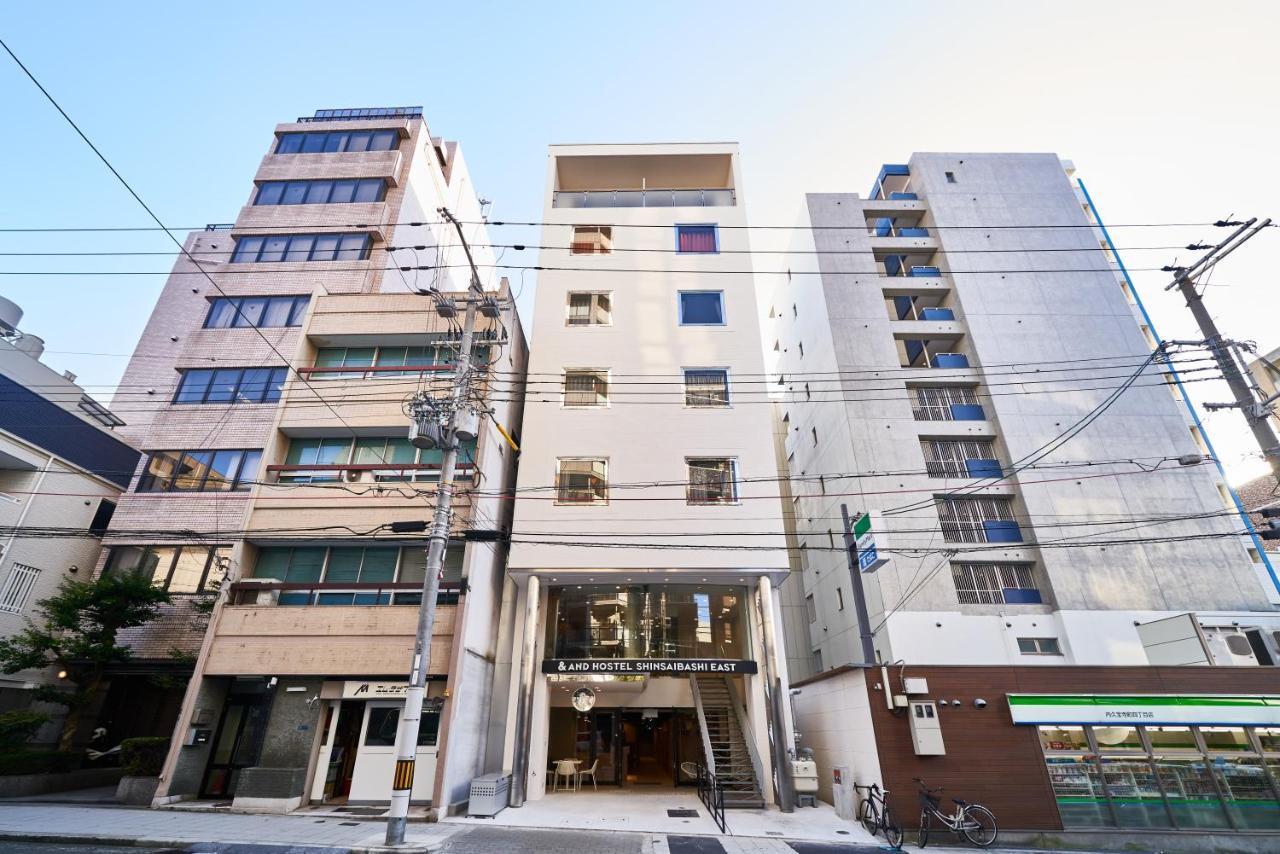 &And Hostel Shinsaibashi East Osaka Dış mekan fotoğraf